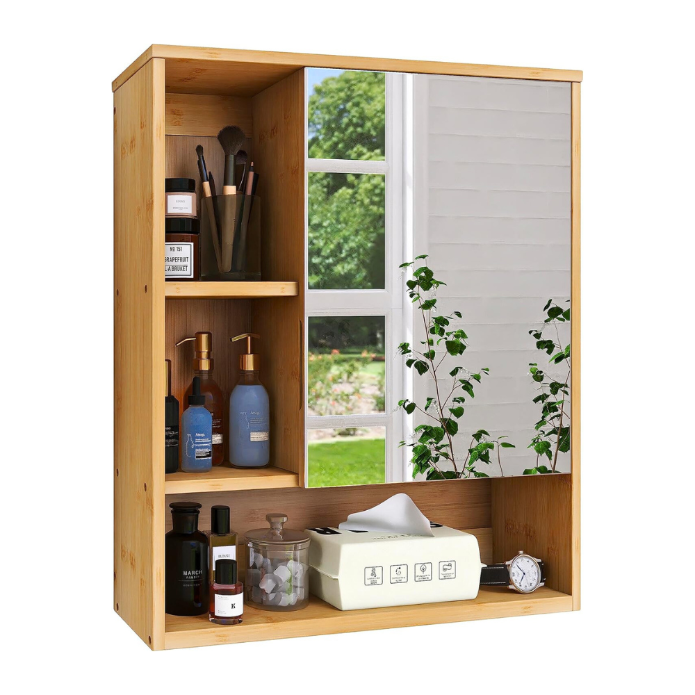 Wall Mounted Bathroom Medicine Cabinet with Storage - The Grand Bazaar of Australia