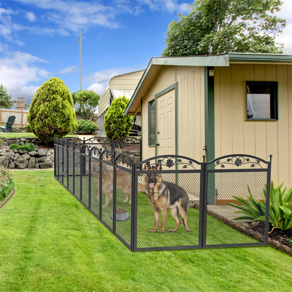 8-Panel DIY Heavy Duty Dog Playpen with Waterproof Pad - The Grand Bazaar of Australia