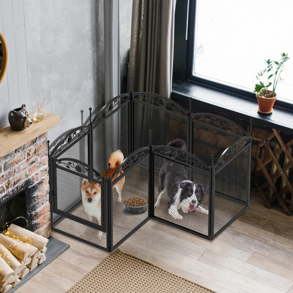 8-Panel DIY Heavy Duty Dog Playpen with Waterproof Pad - The Grand Bazaar of Australia