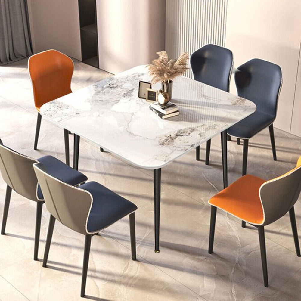 Square Marble Dining Table- Perfect for Restaurants, Kitchens, Cafes and Shops - The Grand Bazaar of Australia