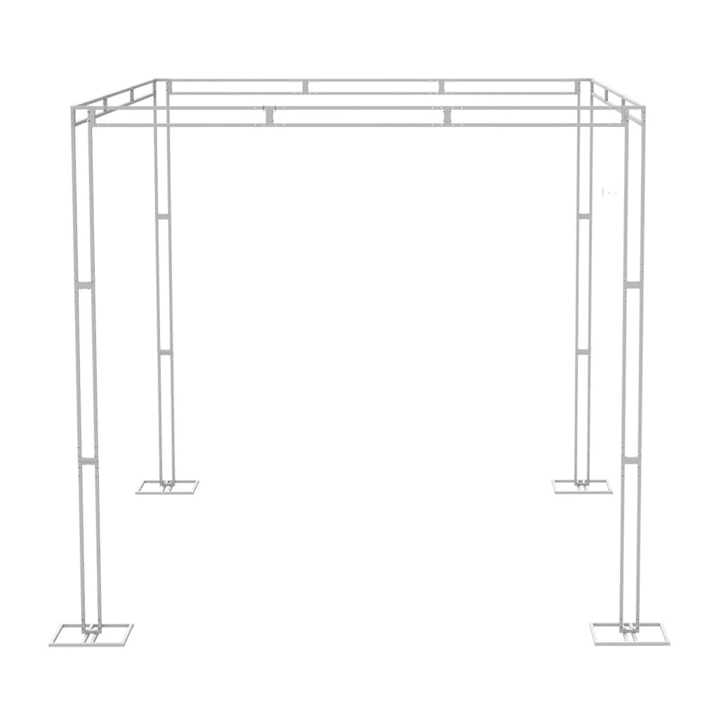 Height Adjustable Heavy Duty Wedding Ceremony Canopy Chuppah Backdrop Stand Kit - The Grand Bazaar of Australia