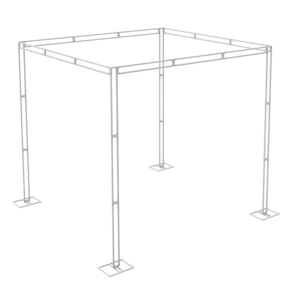 Height Adjustable Heavy Duty Wedding Ceremony Canopy Chuppah Backdrop Stand Kit - The Grand Bazaar of Australia