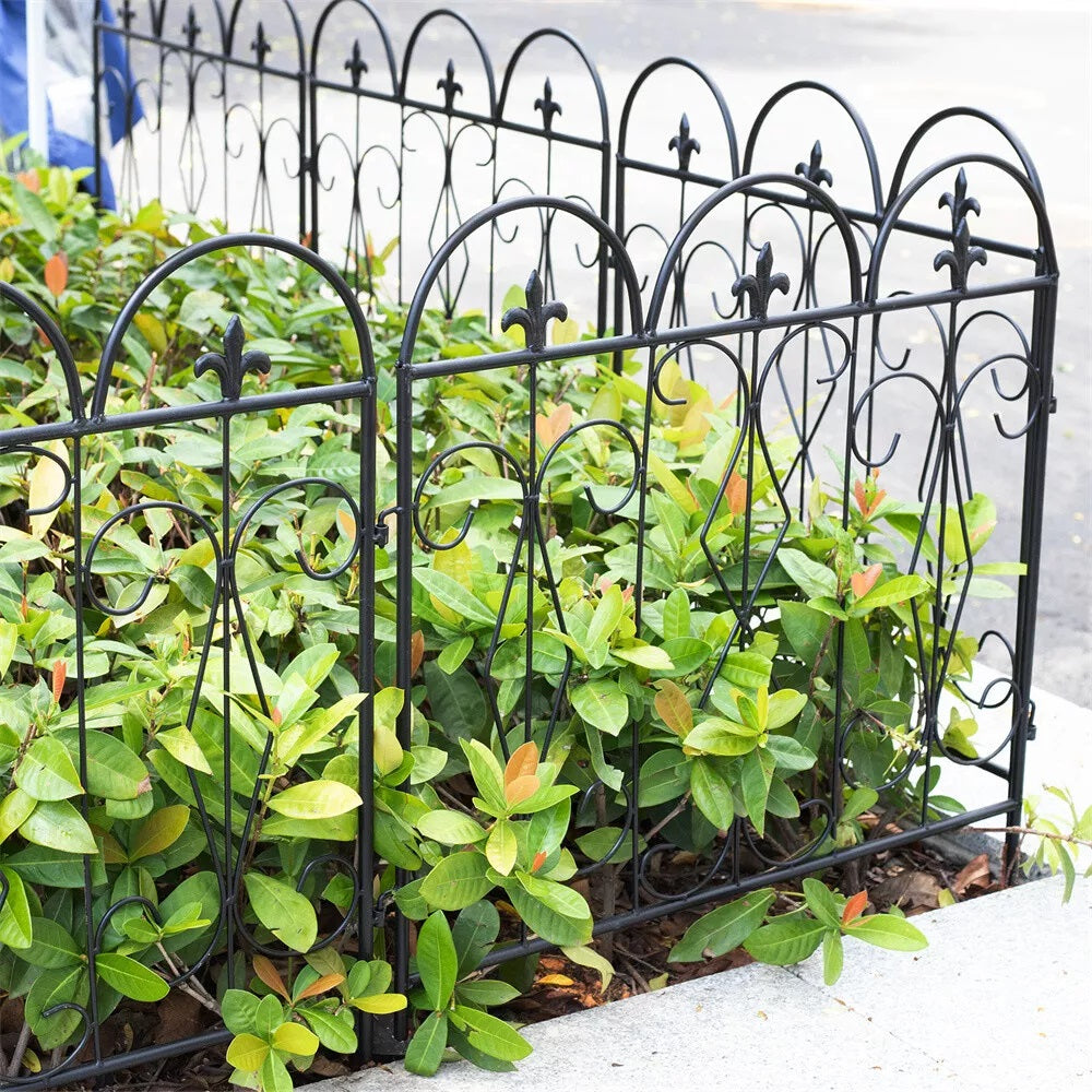 5pcs Outdoor Rustproof Landscape Border Folding Patio Fences - The Grand Bazaar of Australia