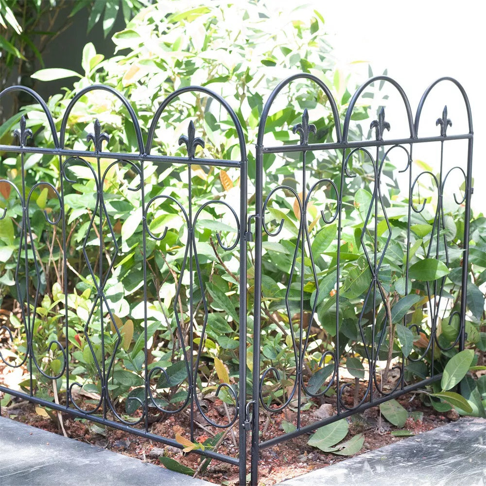 5pcs Outdoor Rustproof Landscape Border Folding Patio Fences - The Grand Bazaar of Australia