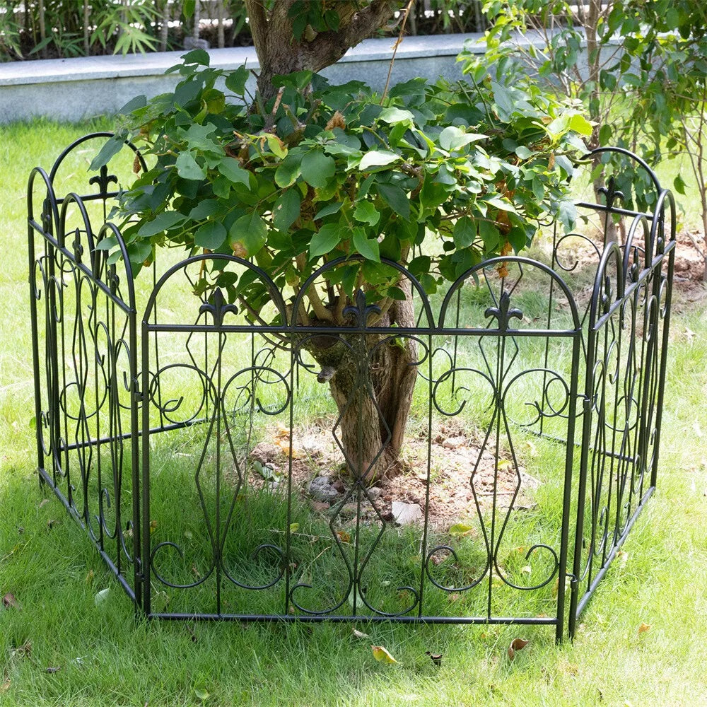 5pcs Outdoor Rustproof Landscape Border Folding Patio Fences - The Grand Bazaar of Australia