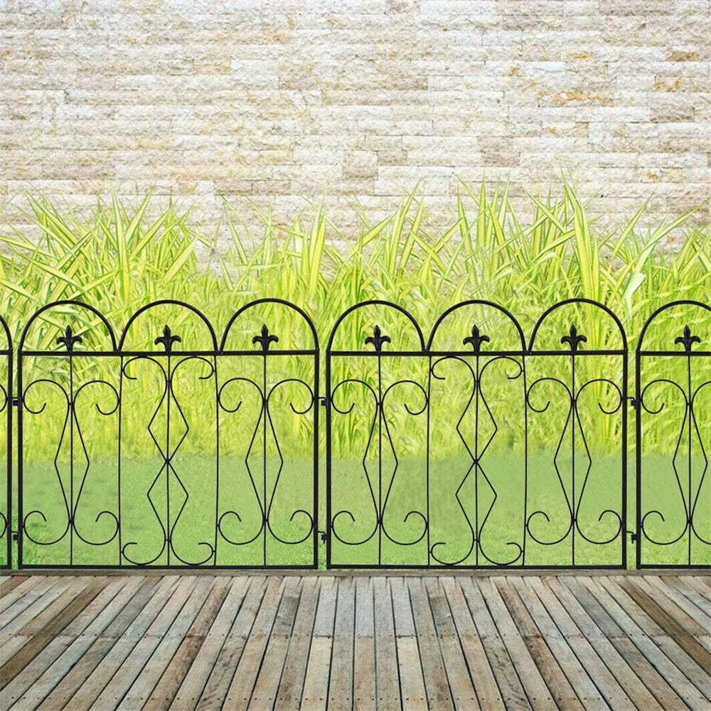 5pcs Outdoor Rustproof Landscape Border Folding Patio Fences - The Grand Bazaar of Australia