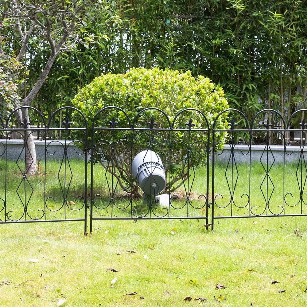 5pcs Outdoor Rustproof Landscape Border Folding Patio Fences - The Grand Bazaar of Australia