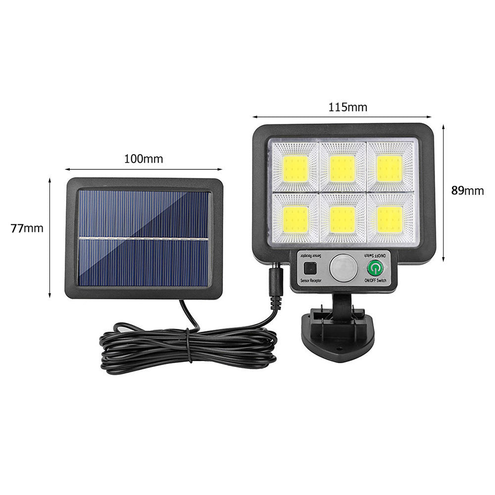 LED Solar Split Wall Waterproof Motion Sensor Lamp - The Grand Bazaar of Australia