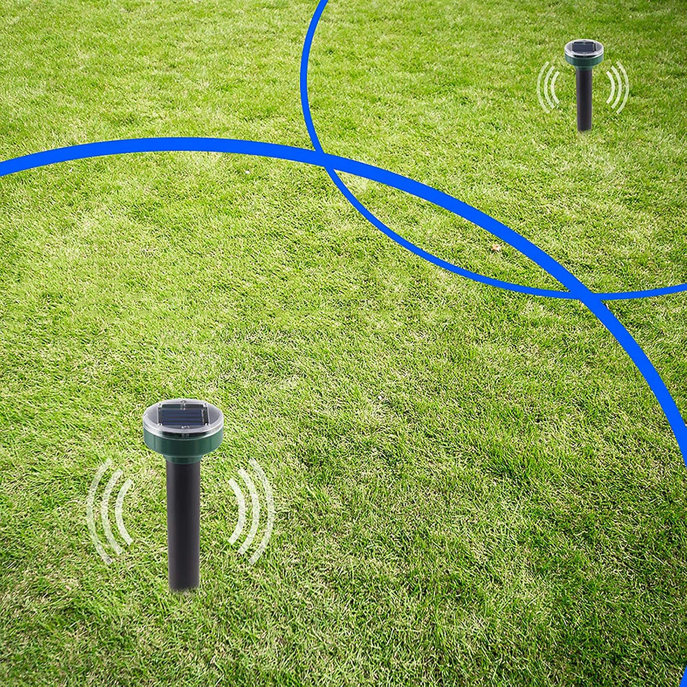 4 Pcs Solar Ultrasonic Electronic Mouse Snake Insect Repeller - The Grand Bazaar of Australia