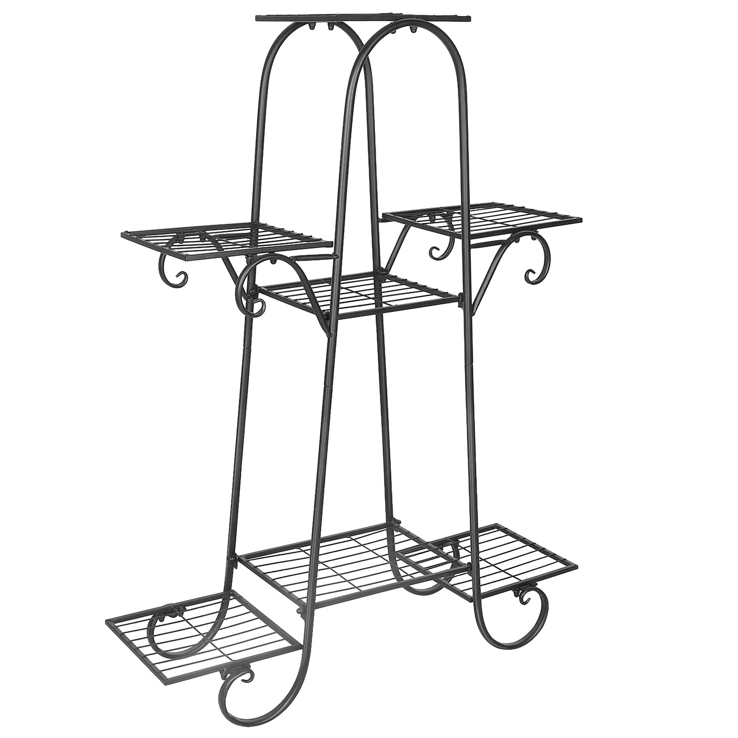 7 Tier Metal Plant Shelf Stand Multilayer Potted Display Rack Patio - The Grand Bazaar of Australia