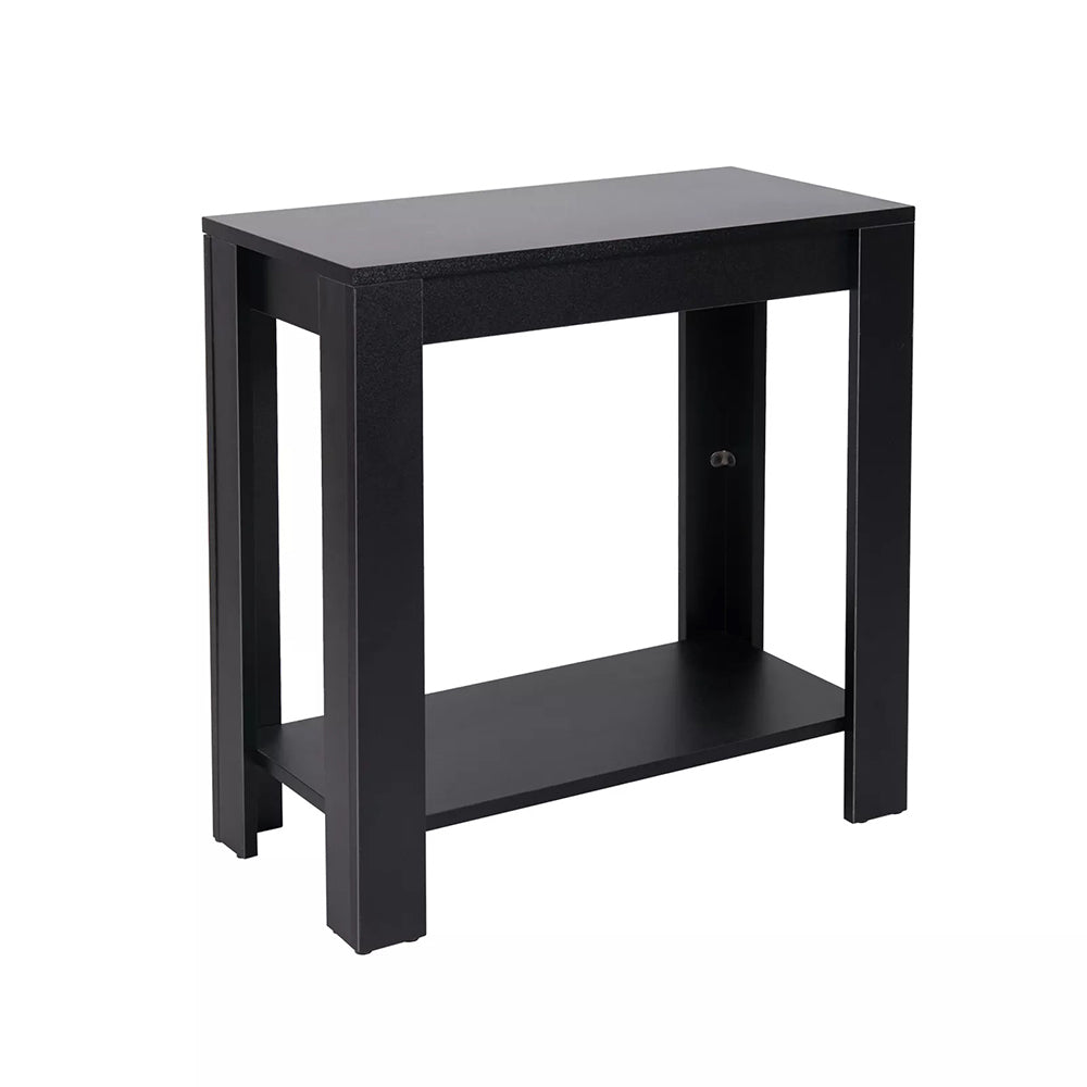 Narrow Sofa Side Table with 2-Tier Open Storage Spaces - The Grand Bazaar of Australia