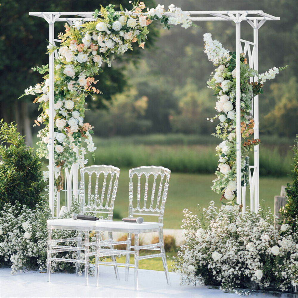 Stereoscopic Garden Arch Arbor Metal Wedding Arch Decor Pergola Trellis - The Grand Bazaar of Australia