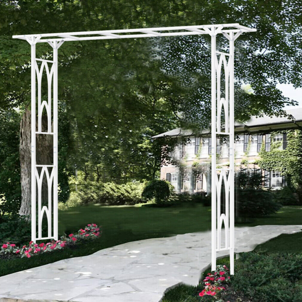 Stereoscopic Garden Arch Arbor Metal Wedding Arch Decor Pergola Trellis - The Grand Bazaar of Australia