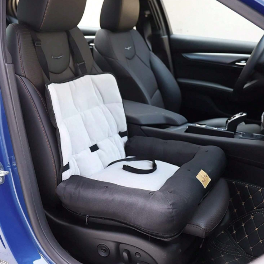 Car Seat Bed Waterproof Pet Cushion Mat with Removable Cover and Safety Belt - The Grand Bazaar of Australia