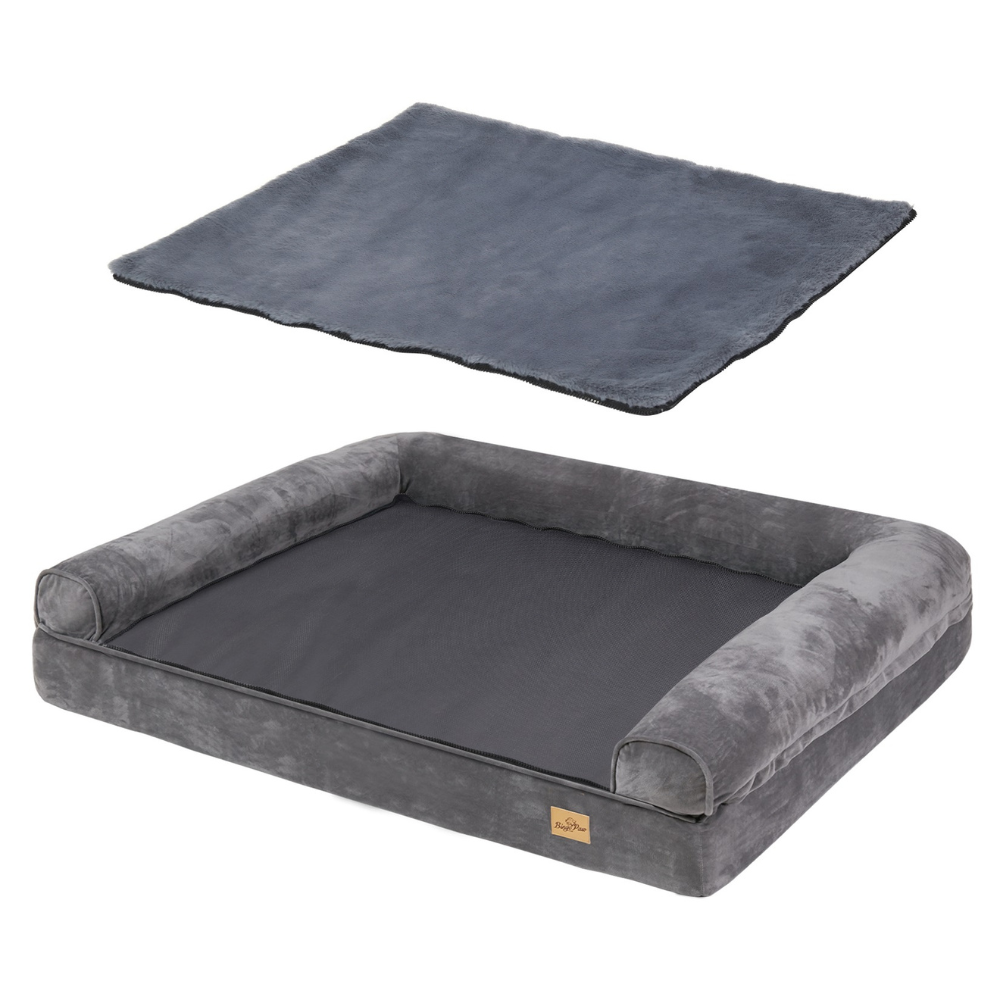 Orthopedic Pet Mattress Couch Sleeping Bed Cushion with Removable Washable Cover - The Grand Bazaar of Australia