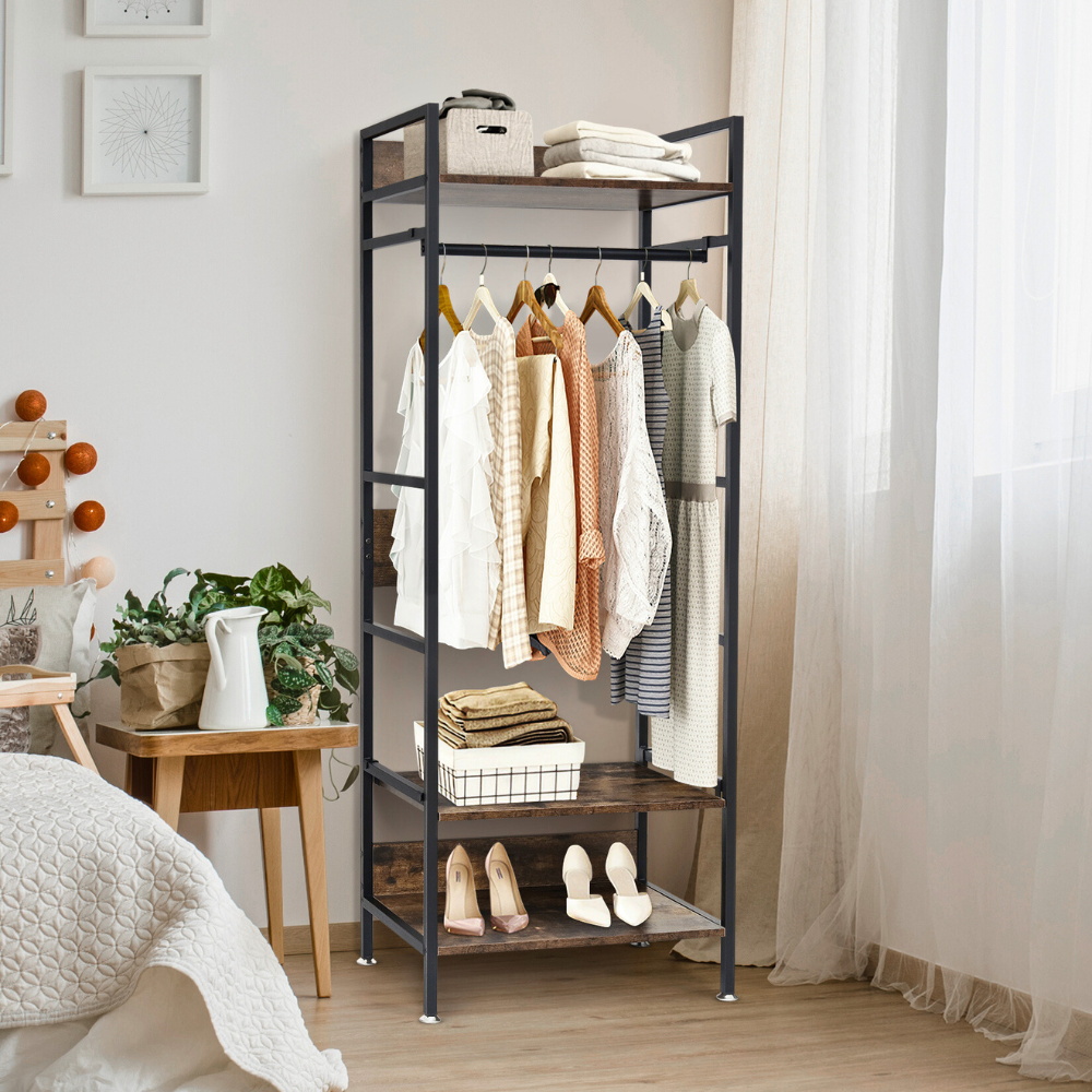 Hanging Garment Storage Coat Rack Clothes Stand - The Grand Bazaar of Australia
