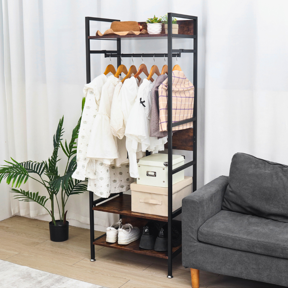 Hanging Garment Storage Coat Rack Clothes Stand - The Grand Bazaar of Australia