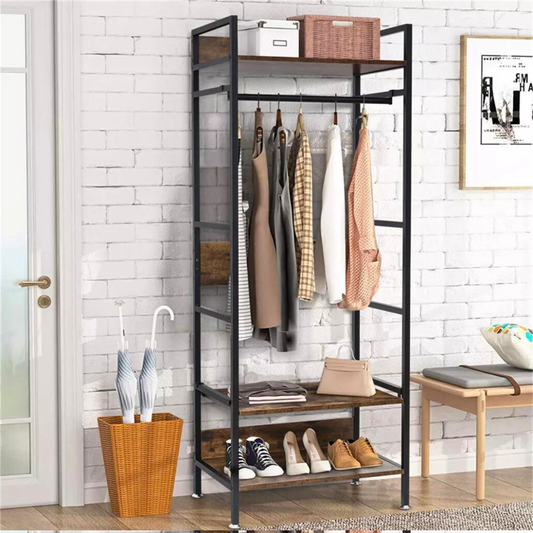 Hanging Garment Storage Coat Rack Clothes Stand - The Grand Bazaar of Australia