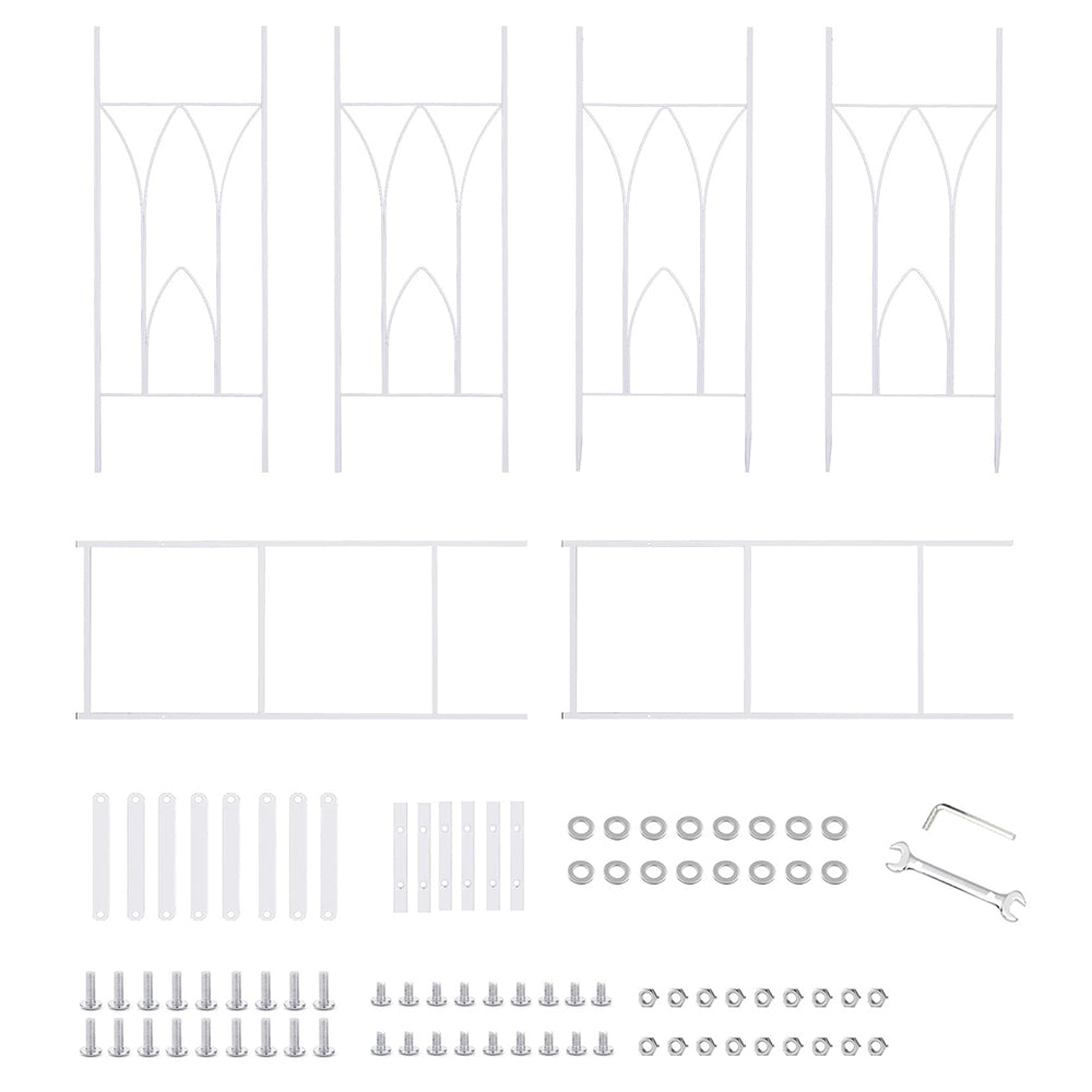 Stereoscopic Garden Arch Arbor Metal Wedding Arch Decor Pergola Trellis - The Grand Bazaar of Australia