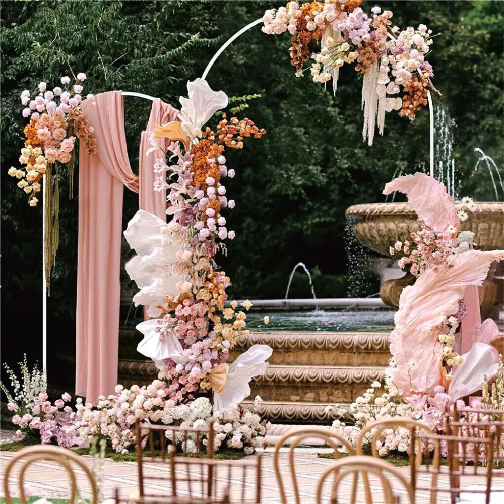 Set of 3 Wedding Metal Backdrop Arch Balloon Frame - The Grand Bazaar of Australia