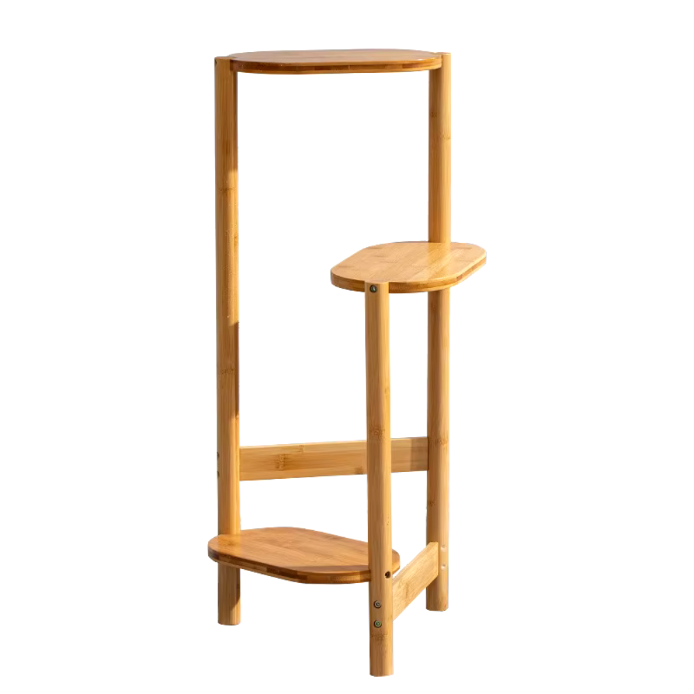 3 Tier Bamboo Tall Corner Plant Rack Planter Stand Flower Pot Holder - The Grand Bazaar of Australia