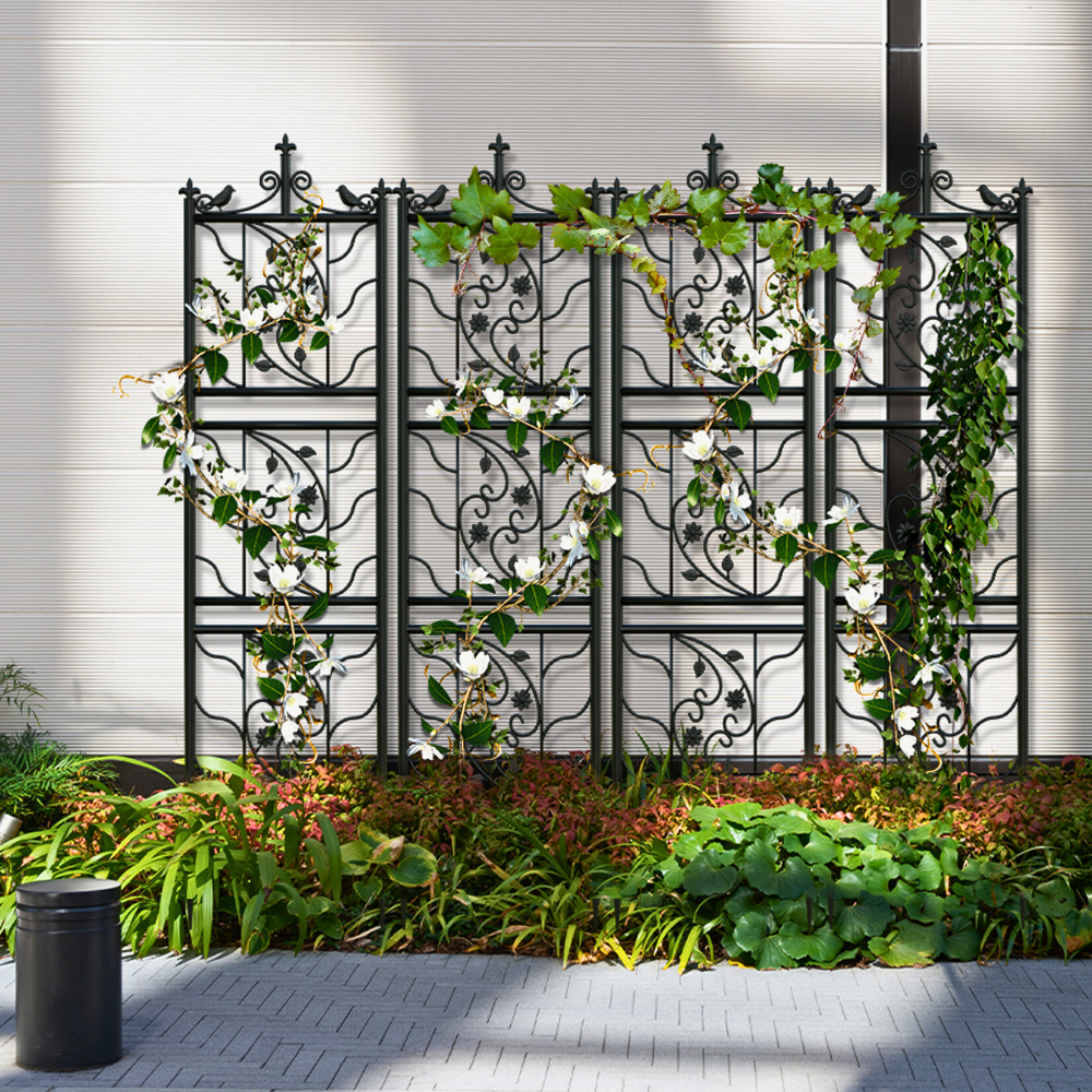 Metal Garden Trellis Tall Plant Climbing Lattice Fence - The Grand Bazaar of Australia