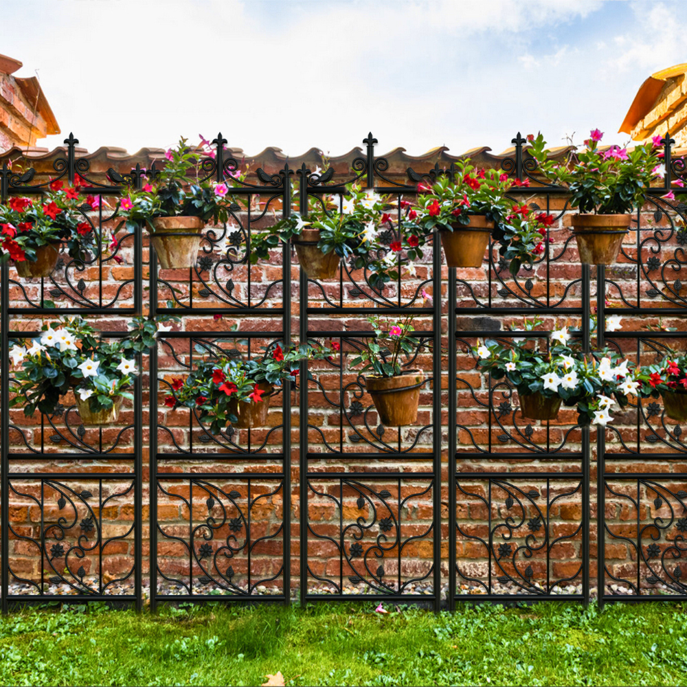 Metal Garden Trellis Tall Plant Climbing Lattice Fence - The Grand Bazaar of Australia
