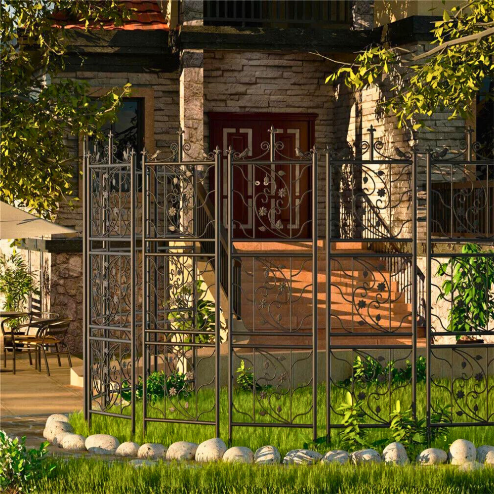 Metal Garden Trellis Tall Plant Climbing Lattice Fence - The Grand Bazaar of Australia