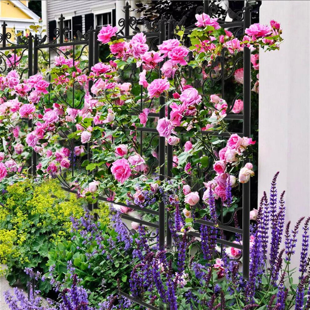 Metal Garden Trellis Tall Plant Climbing Lattice Fence - The Grand Bazaar of Australia