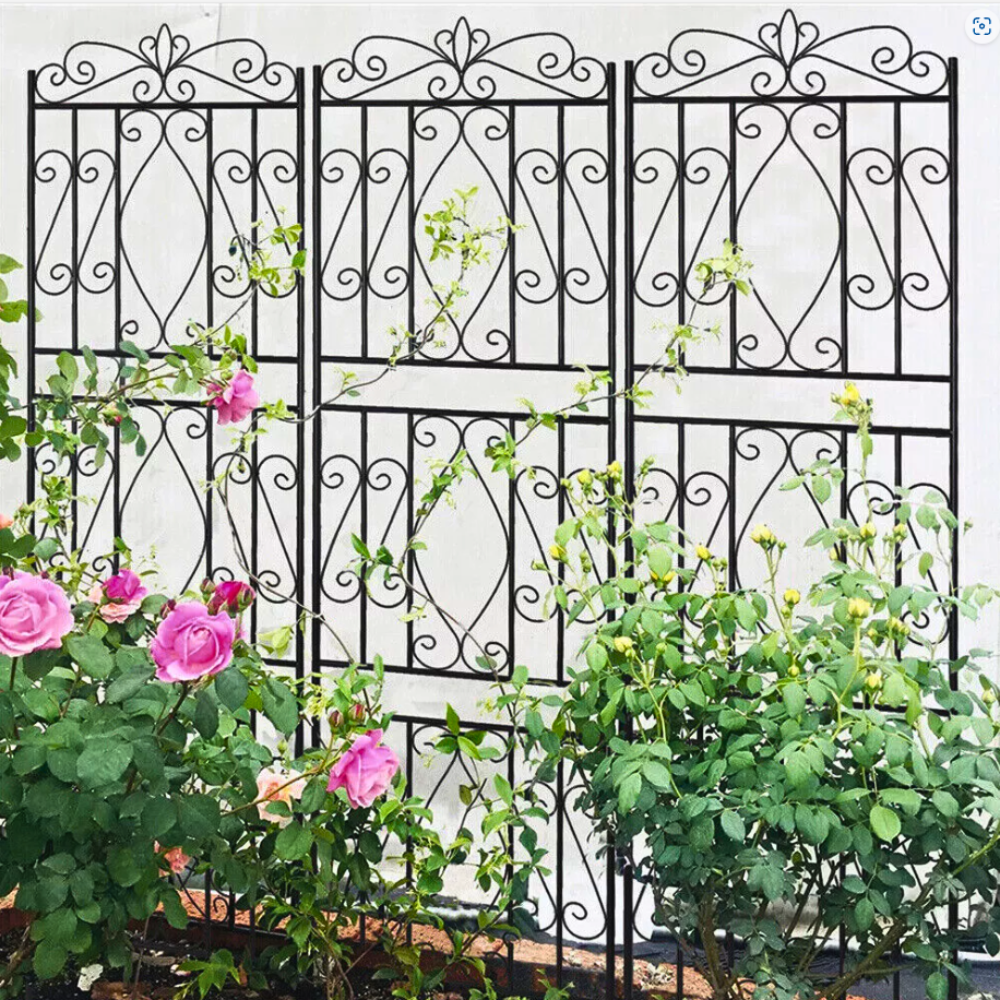 Garden Border Trellis High Metal Climbing Plants Support Trellis - The Grand Bazaar of Australia