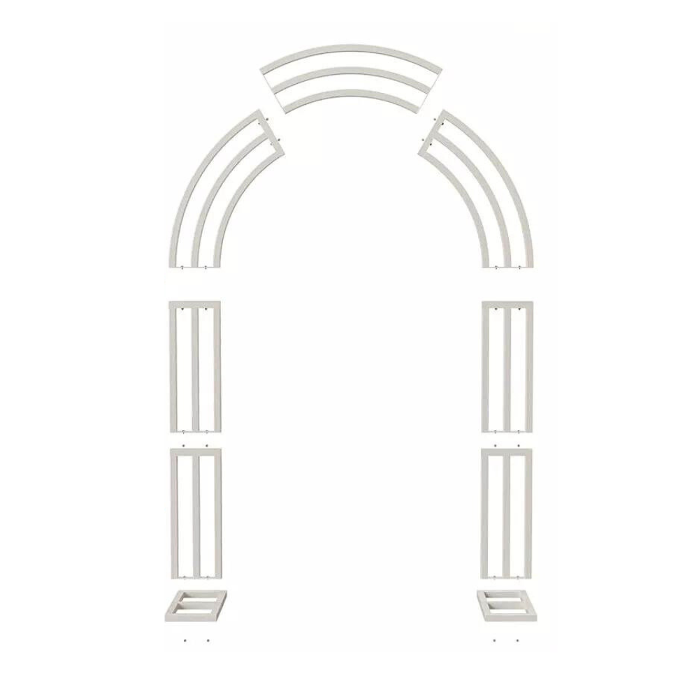Metal Backdrop Arch Stand Wedding Bridal Garden - The Grand Bazaar of Australia