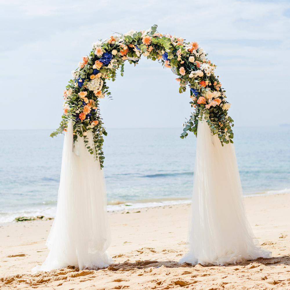 Metal Backdrop Arch Stand Wedding Bridal Garden - The Grand Bazaar of Australia