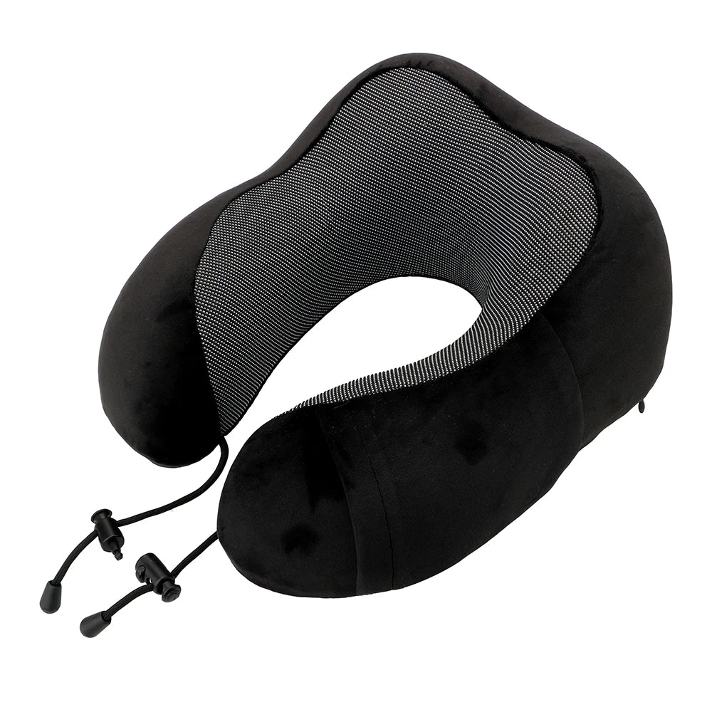 Soft Travel Pillow U Shaped Travel Memory Foam Neck Cushion - The Grand Bazaar of Australia