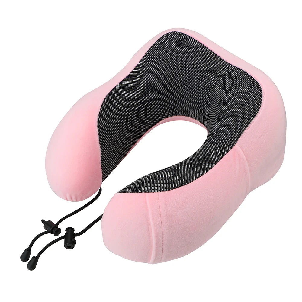 Soft Travel Pillow U Shaped Travel Memory Foam Neck Cushion - The Grand Bazaar of Australia