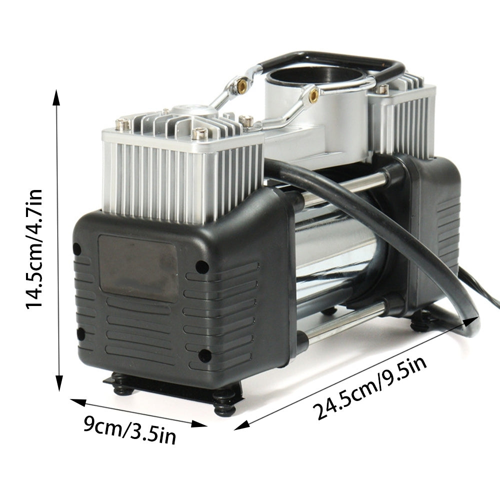 12V 150PSI Car Air Compressor Portable Tyre Deflator Inflator Pump 4WD Car Truck - The Grand Bazaar of Australia