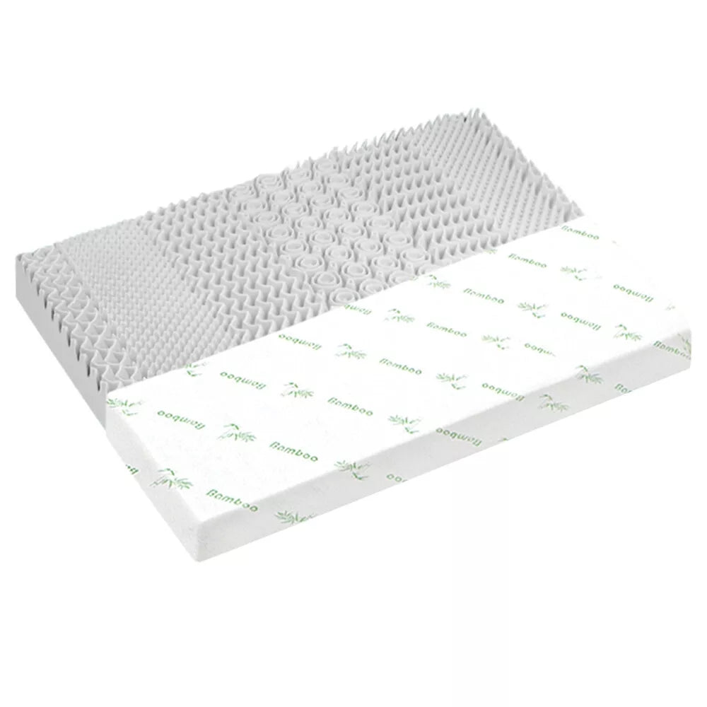 Graphite Infused Memory Foam Mattress Topper Bamboo Cover 8cm - The Grand Bazaar of Australia