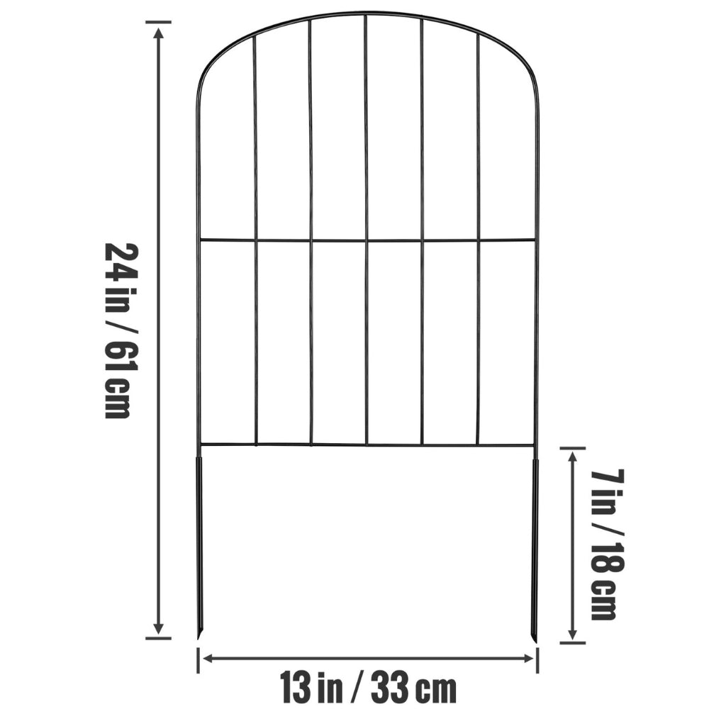 Garden Fence No Dig Fence Animal Barrier Fence Underground Decorative Garden Fencing - The Grand Bazaar of Australia