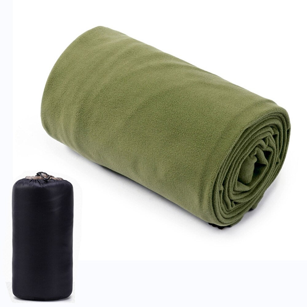 Ultra-Light Portable Fleece Sleeping Bag Liner for Outdoor Camping - The Grand Bazaar of Australia