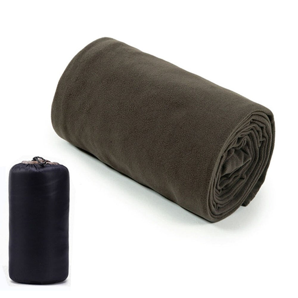 Ultra-Light Portable Fleece Sleeping Bag Liner for Outdoor Camping - The Grand Bazaar of Australia