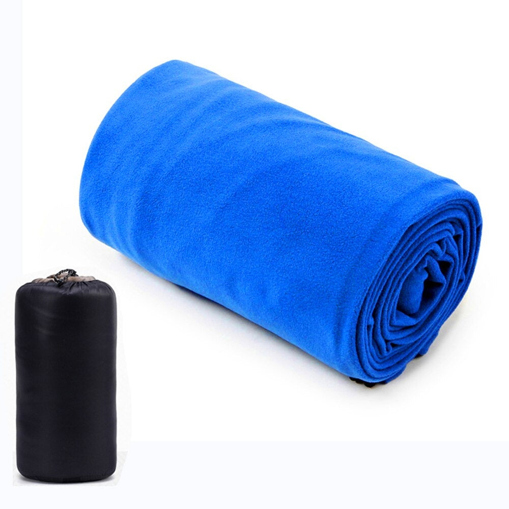 Ultra-Light Portable Fleece Sleeping Bag Liner for Outdoor Camping - The Grand Bazaar of Australia