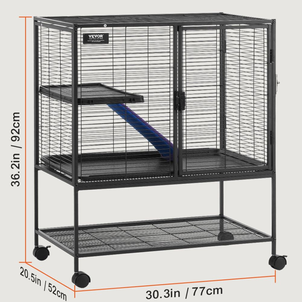 Ultimate 4-Tier Small Animal Cage for Ferrets - The Grand Bazaar of Australia
