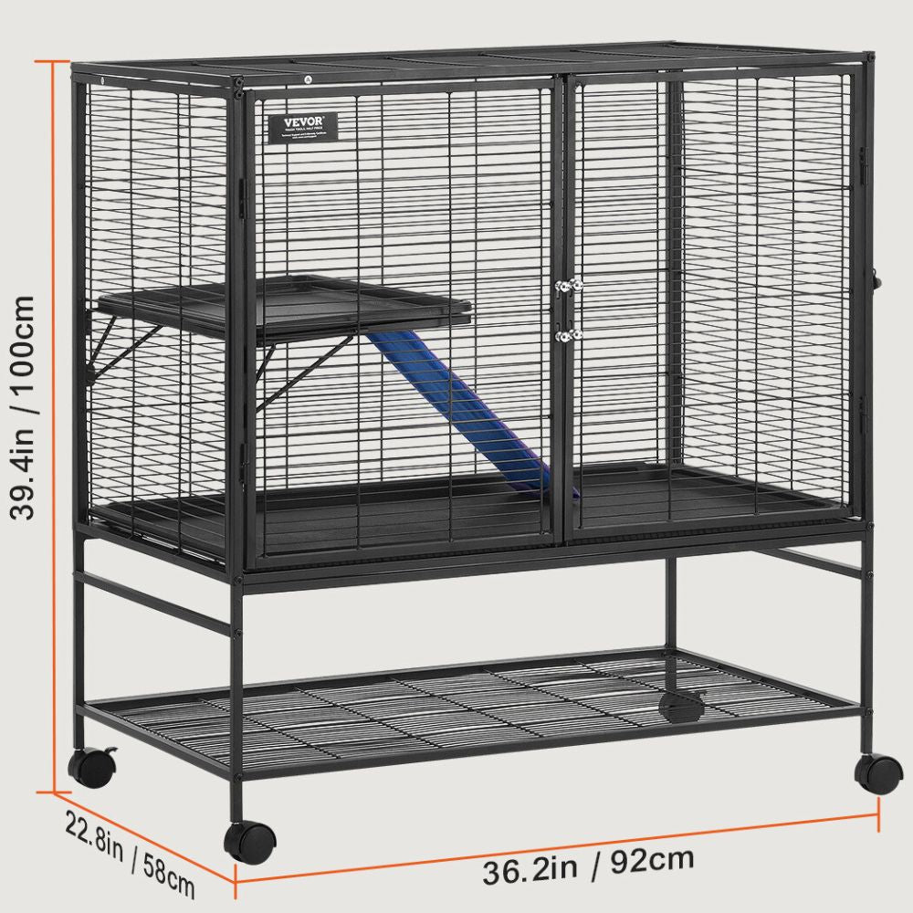 Ultimate 4-Tier Small Animal Cage for Ferrets - The Grand Bazaar of Australia