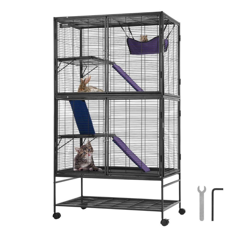 Ultimate 4-Tier Small Animal Cage for Ferrets - The Grand Bazaar of Australia