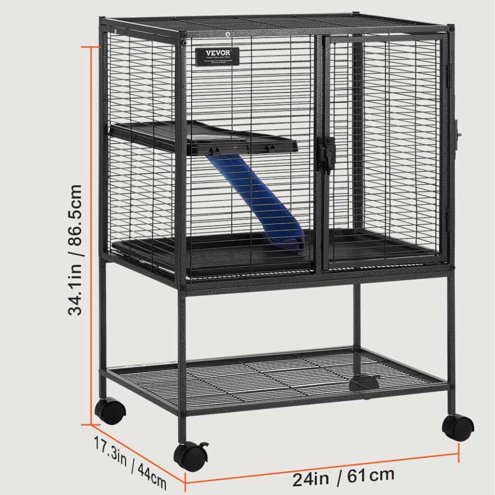 Ultimate 4-Tier Small Animal Cage for Ferrets - The Grand Bazaar of Australia