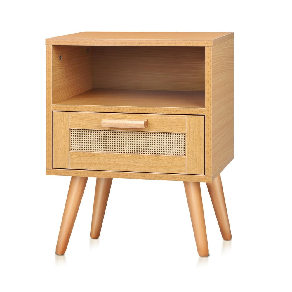 Bedside Table Nightstand Side Storage Cabinet Scandinavian - The Grand Bazaar of Australia