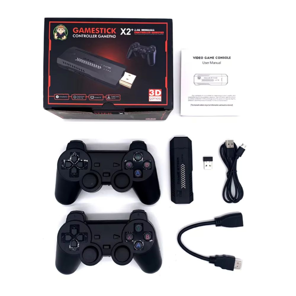 Ultimate 4K HDMI Game Stick Console with 45000+ Retro Games - The Grand Bazaar of Australia
