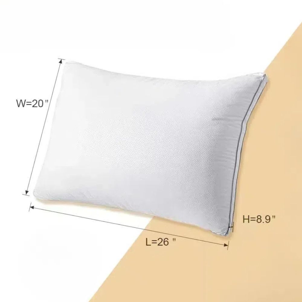 Premium High Resilience Pillows with Breathable Design and Washable Pillowcases - The Grand Bazaar of Australia