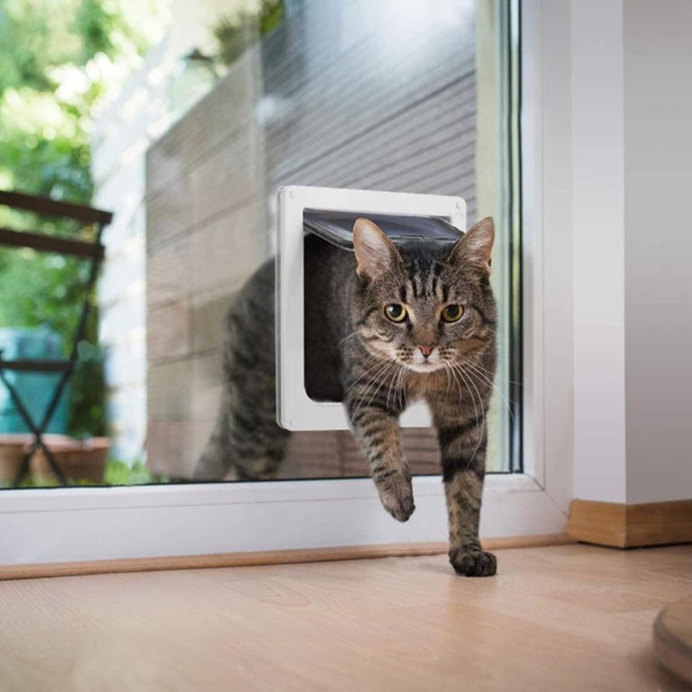 4 Way Lockable Pet Door for Cats and Dogs - The Grand Bazaar of Australia
