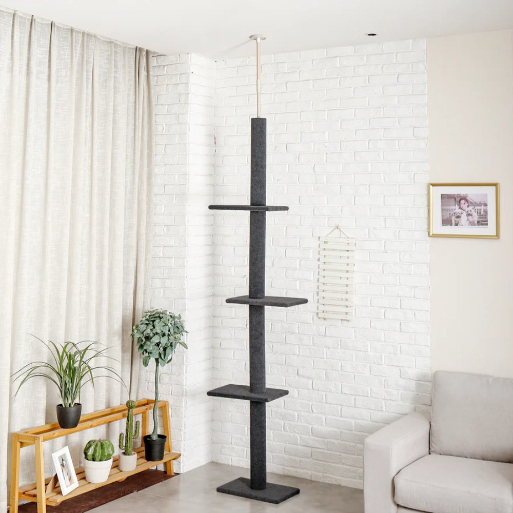 Cat Tree Condo Scratching Post Floor to Ceiling - The Grand Bazaar of Australia