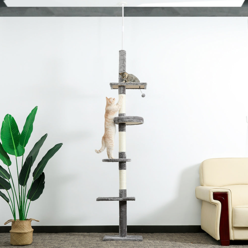 Cat Tree Condo Scratching Post Floor to Ceiling - The Grand Bazaar of Australia